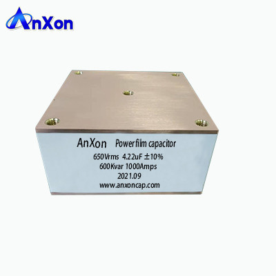 Китай кондукция 450V 2.4UF охладила высокочастотные пленочные конденсаторы поставщик