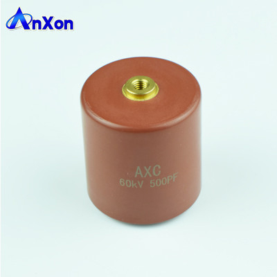Китай 60KV 500PF 60KV керамический конденсатор емкости doorknob HV 501 длинной жизни высокий поставщик