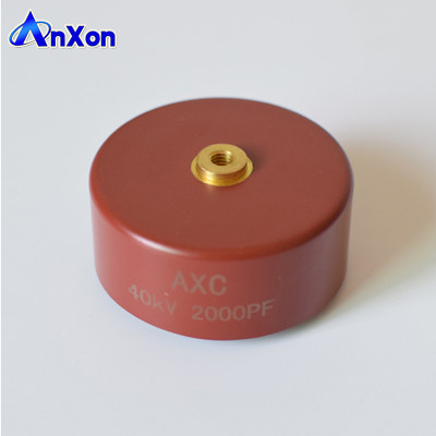 Китай Керамический конденсатор диска красного цвета конденсатора 40KV 2000PF 40KV 202 DHS4E4G202MTXB N4700 поставщик