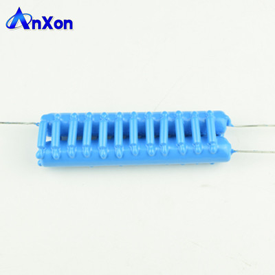 Китай 15KV 100PF подгоняло высоковольтные стога конденсатора с голубым покрытием поставщик