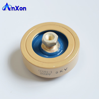 Китай Керамический конденсатор диска AnXon 5KV 300PF 30KVA высоковольтный высокочастотный поставщик