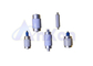 Конденсатор вакуума оценок AXCT1000/35/350 CFHP-1000-50S 50KV 1000PF высоковольтный поставщик