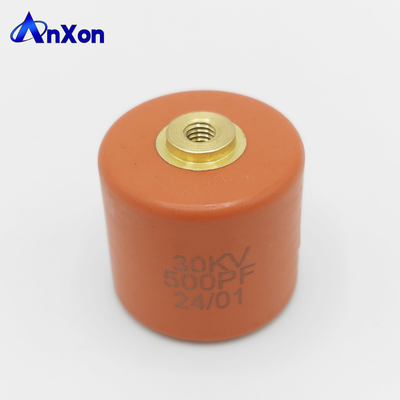 CT8G 50KV 3000PF Y5T Формированный конденсатор типа Hv с винтовыми терминалами AXCT8GD30302K5D1B поставщик
